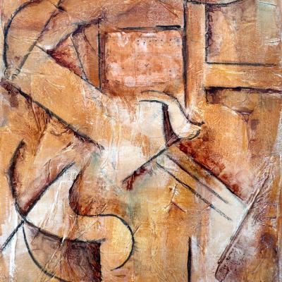 Peinture Eliette Guitariste 