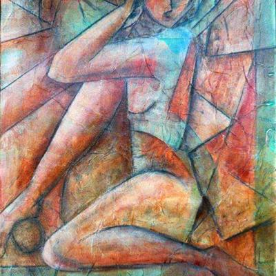 Peinture Eliette Rose 